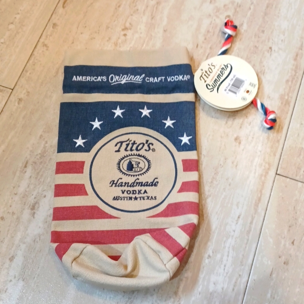 NWT Tito's Burlap Sack